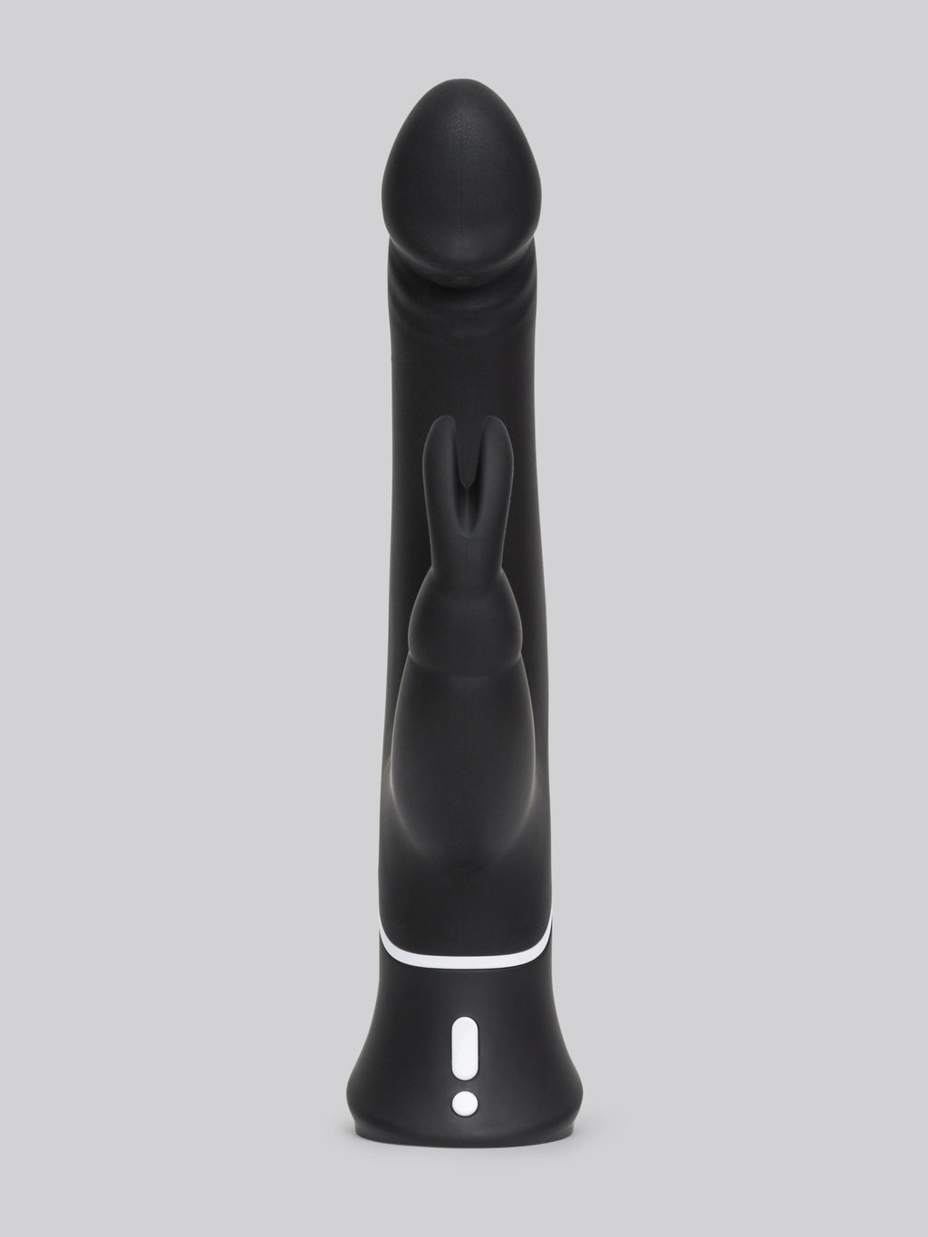 Happy Rabbit Realistic Rechargeable Rabbit Vibrator, Black