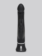 Happy Rabbit Realistic Rechargeable Rabbit Vibrator, Black