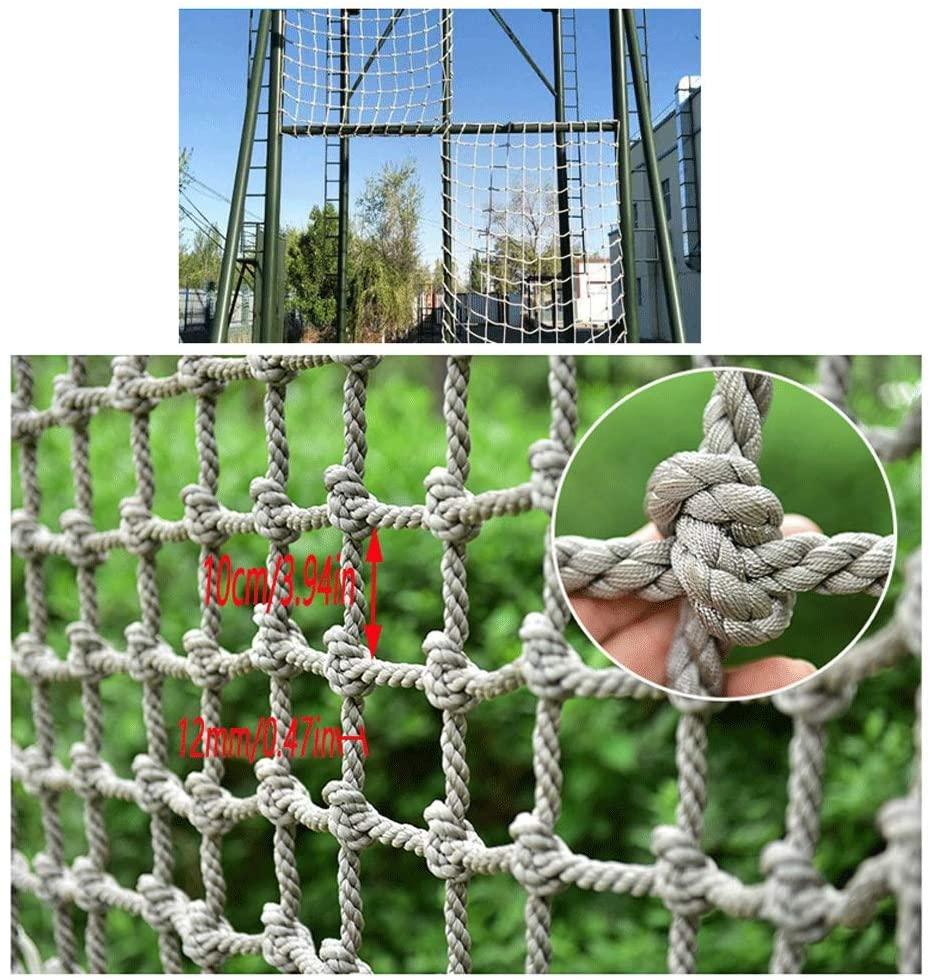 Plant Climbing Net Children Indoor and Outdoor Climbing Net Playground Protection Net High Altitude Anti-Fall Net Fence Decoration Net - Mesh 10cm Rope Thick 12mm