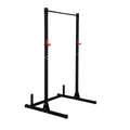MINOCOOL High Pull-Up Horizontal Bar With Barbell Rack Fitness Rack Black