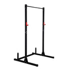 MINOCOOL High Pull-Up Horizontal Bar With Barbell Rack Fitness Rack Black
