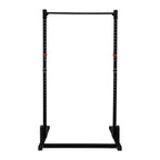Autcarible High Pull-Up Horizontal Bar With Barbell Rack Fitness Rack Black