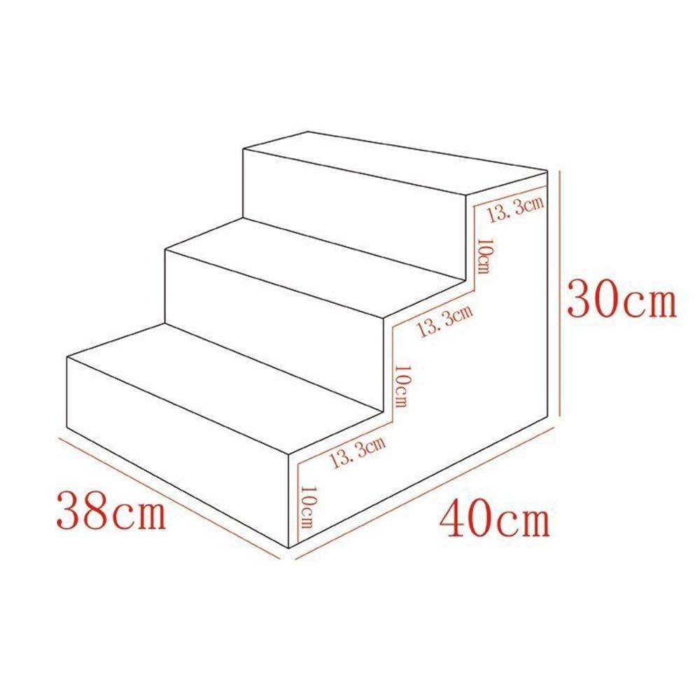 HAMIMI Pet Stair Cat Dog Climbing Tool 3 Layer Stair Pet Toy Puppy Step 38X40X30cm pet Toy