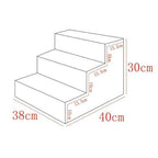 HAMIMI Pet Stair Cat Dog Climbing Tool 3 Layer Stair Pet Toy Puppy Step 38X40X30cm pet Toy