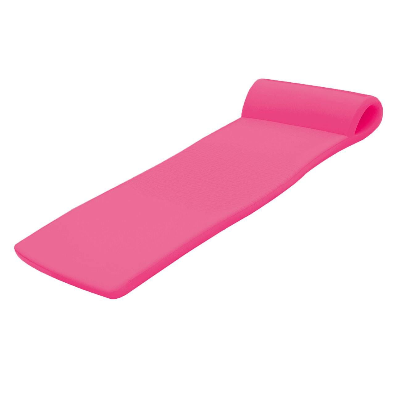 TRC Recreation Super Soft Sunsation Foam Pool Float Loungers, Pink and White