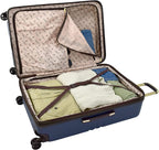 Brentwood II 20" Expandable HARDSIDE Spinner Carry-ON, Blue, Inch