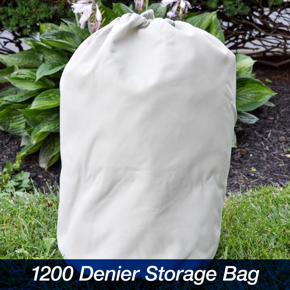 Sportsman 1200 Denier 20 ft. to 22 ft. Beam Width 102 in. Gray Low Profile Flat Front/Skiff/Deck Boat Cover Size BTSD-6