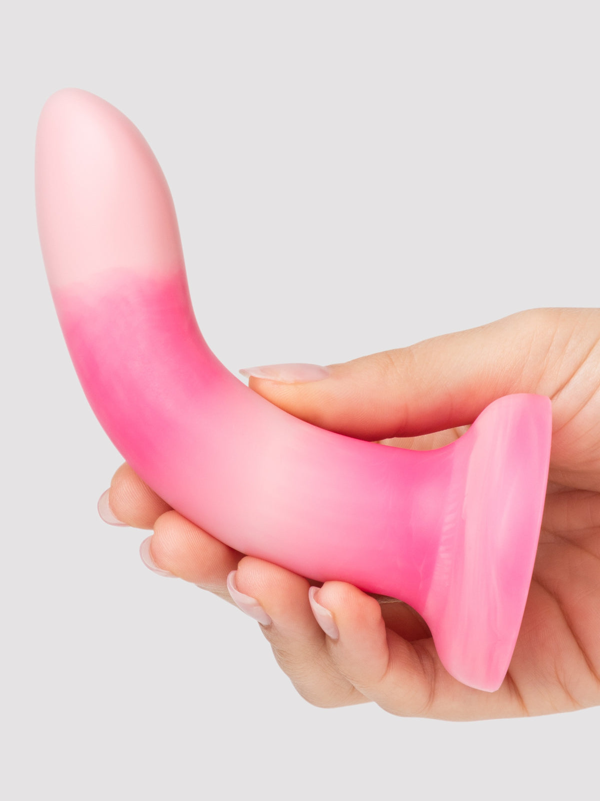 Lovehoney Shape Shifter Posable Super-Soft Silicone Dildo 5 Inch, Pink