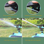 XIN XIN Garden Hose Sprinkler Automatic 360 ° Rotating Lawn Waterer Lawn Sprinkler Watering Sprayer Adjustable Range/Splash/Angle/Position (Blue)