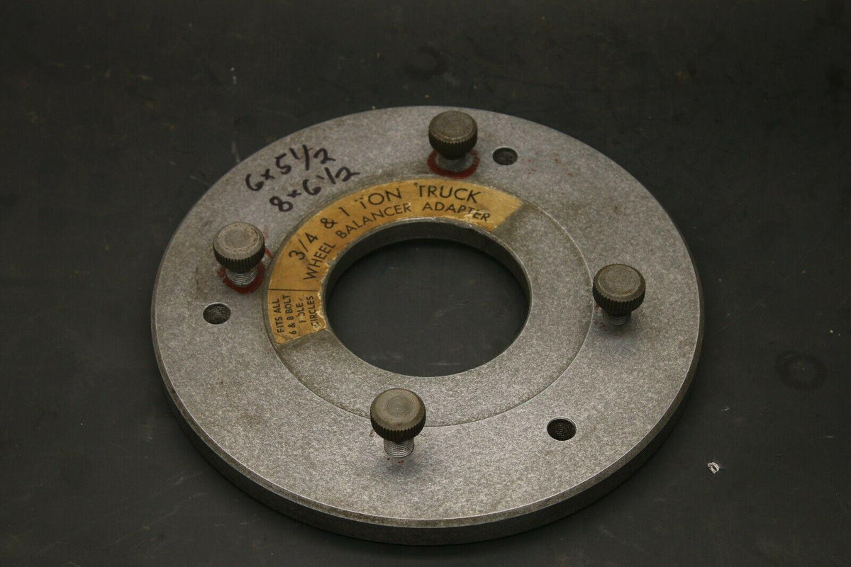 Coats 6 & 8 Lug r Plate for Bubble  Machine Wheels Bada A