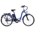 BES Joy Electric Bicycle - Blue 26 In. Affordable E-Bike