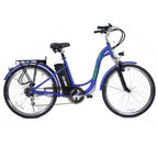BES Joy Electric Bicycle - Blue 26 In. Affordable E-Bike