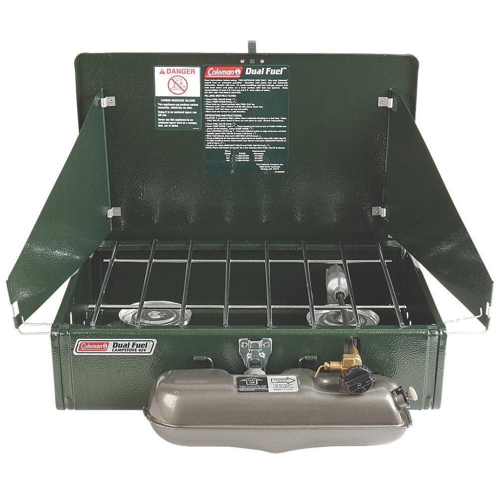 Dual Fuel 2-Burner Stove