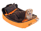 PLS Birdsong Doggy Bed with Blanket, Bolster Dog Bed, Completely Washable