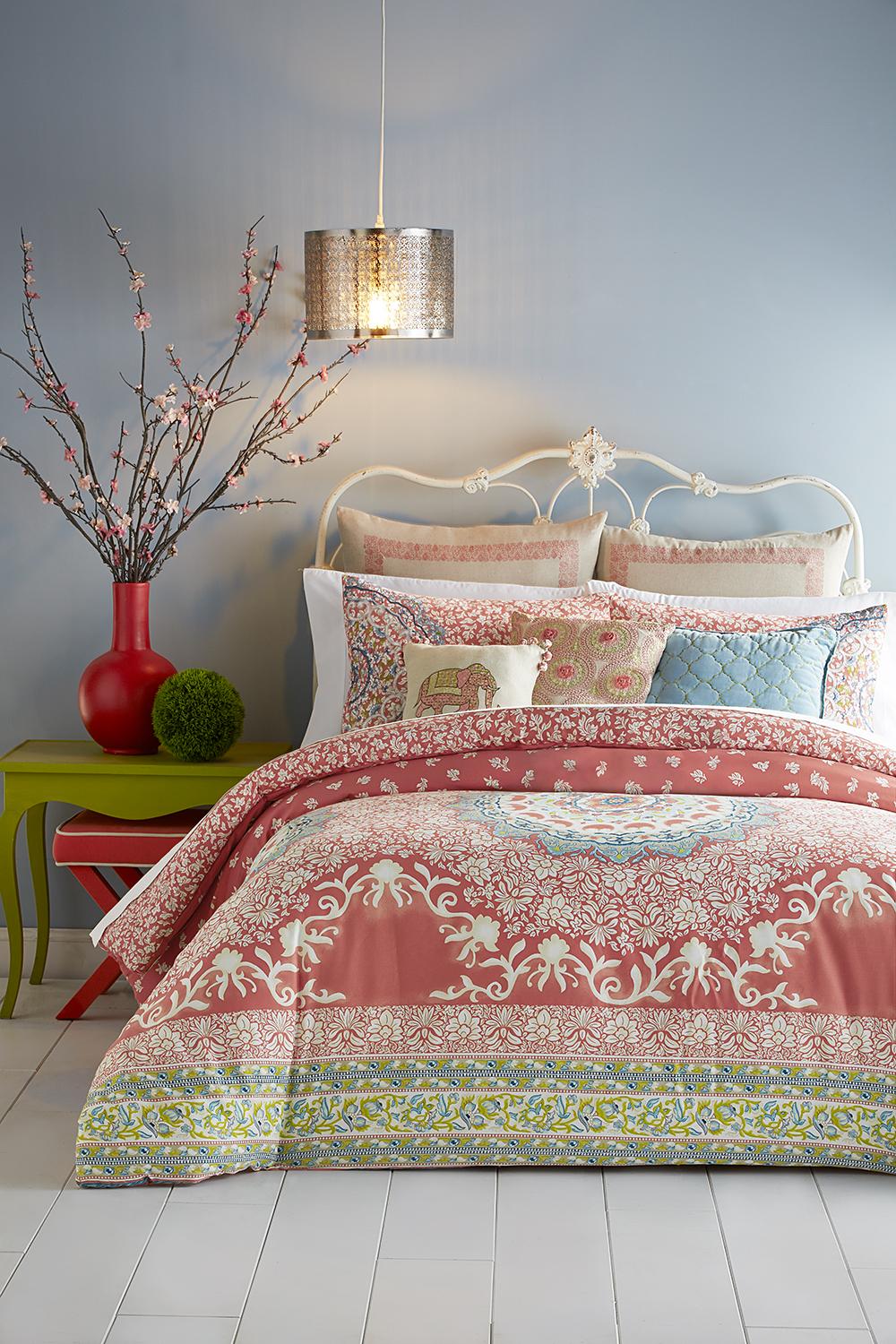 Jessica Simpson Amrita Medallion 3pc Comforter Set Ful Queen