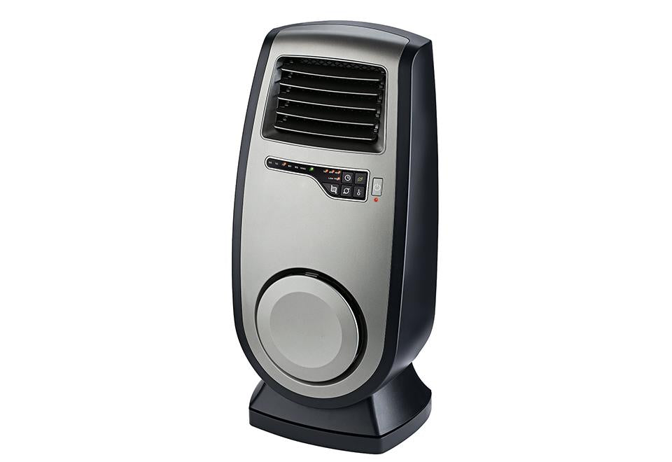 Lasko CC23150 Ultra Ceramic Room Heater with 3D Motion Heat and Remote Control, Gray