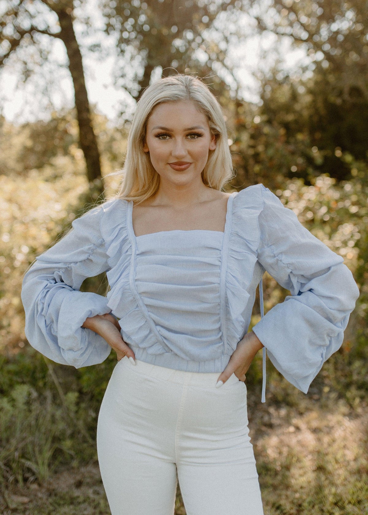ruffle top
