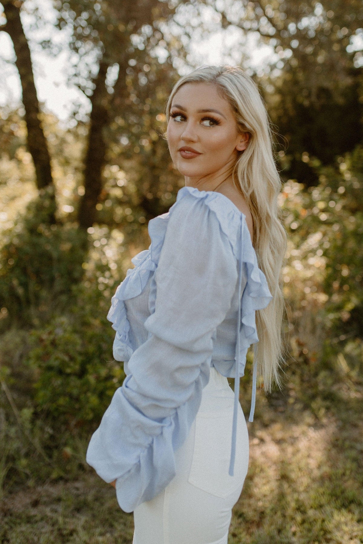 ruffle top
