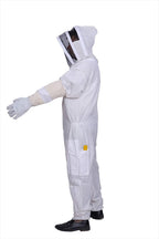 beeattire ventilated bee suit with easy access veil 3 layer mesh bee protection new light weight ultra breeze max protection for professional beginner beekeeper full beekeeping costume (xs)