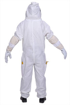 beeattire ventilated bee suit with easy access veil 3 layer mesh bee protection new light weight ultra breeze max protection for professional beginner beekeeper full beekeeping costume (xs)