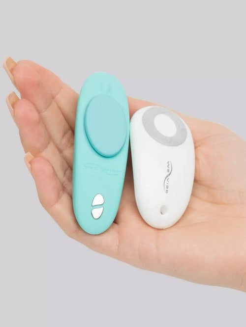 We-Vibe Moxie App and Remote Controlled Wearable Clitoral Knicker Vibrator, Blue