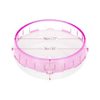 Pet Supplies with A Strong Steel Shaft and PP Material for A Wide Ranof Applications 8.3-inch Hamster Mouse Gerbil Mouse Movement Wheel Silent Rotator PP Running Disk Small Animal Pet