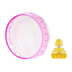 8.3-inch Hamster Mouse Gerbil Mouse Movement Wheel Mute Rotator PP Running Disk Small Animal Pet Toy With A Strong Steel Shaft And High Tone PP Material For A Wide RanOf Applications Pet Supplies
