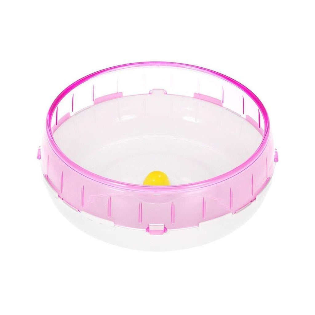 Pet Supplies with A Strong Steel Shaft and PP Material for A Wide Ranof Applications 8.3-inch Hamster Mouse Gerbil Mouse Movement Wheel Silent Rotator PP Running Disk Small Animal Pet