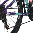 Adult Mountain Bikes 26/27.5 inch Mountain Bicycle, Disc Brakes Suspension Front Fork, 21 Speed Steel Frame Mountain Bike for Adults Mens Womens