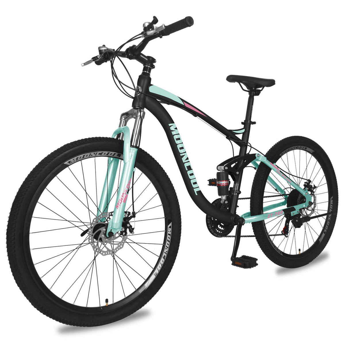 Adult Mountain Bikes 26/27.5 inch Mountain Bicycle, Disc Brakes Suspension Front Fork, 21 Speed Steel Frame Mountain Bike for Adults Mens Womens