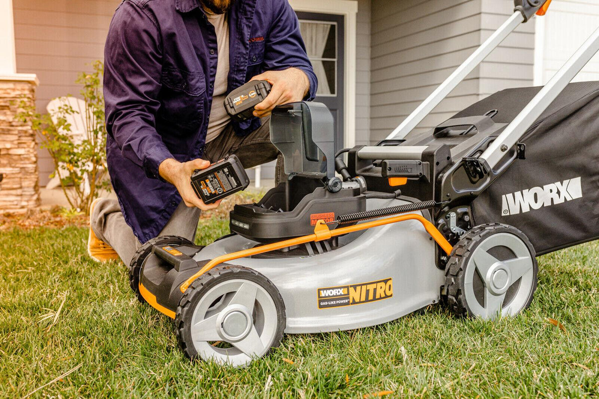 Nitro WG753 40V Cordless 21" Self-Propelled 2X 5.0Ah Batteries