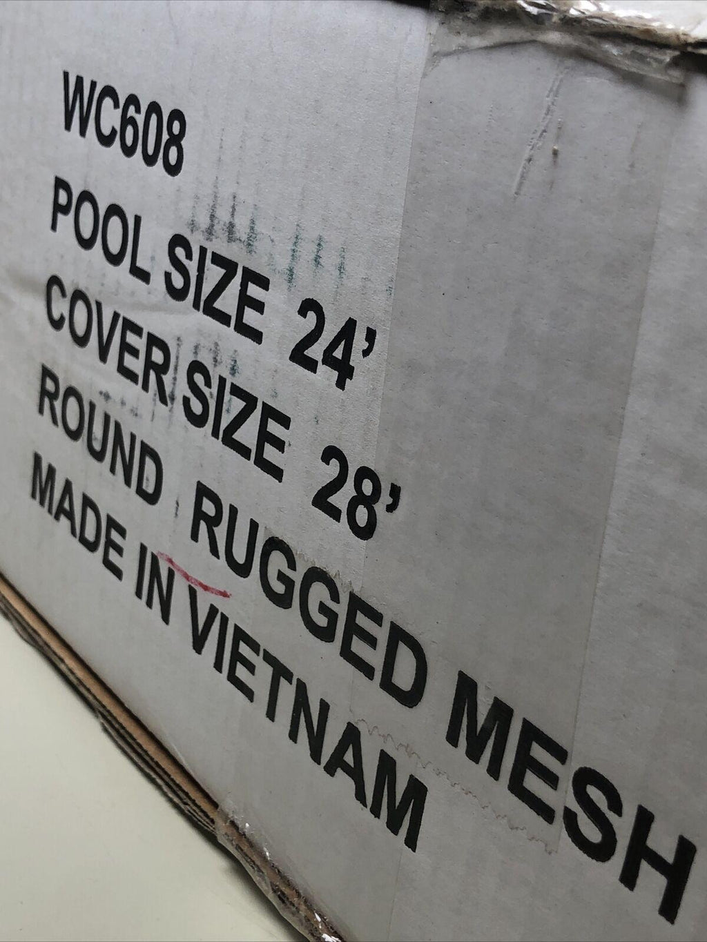 24 ft round swimming pool cover rugged mesh cover wc608 new