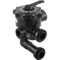 PRAHER Multiport Valve, Praher SM2-HPX62, 2", w/Hayward Plumbing