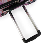 Women's Luggage Marie 29" Hardside Check in Spinner, Black Floral Print, One Size