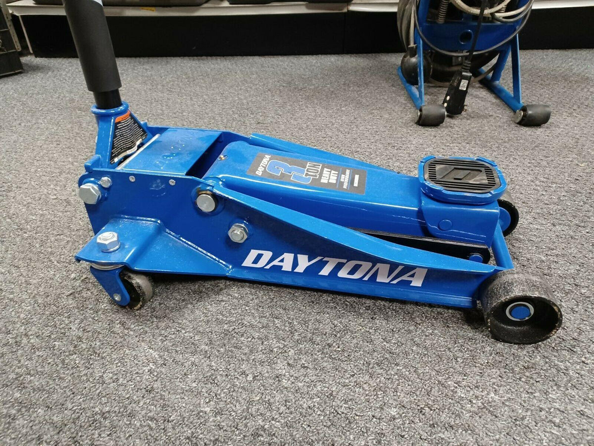 Daytona 3 Ton 6000 Lb Floor Jack - Racing Blue Model DS300SBL, a-x