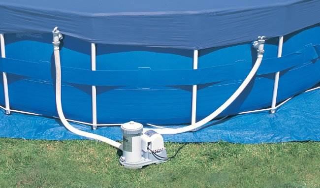 intex 1500 gph pool filter pump (2 pack) and 59" pool pump replacement hose