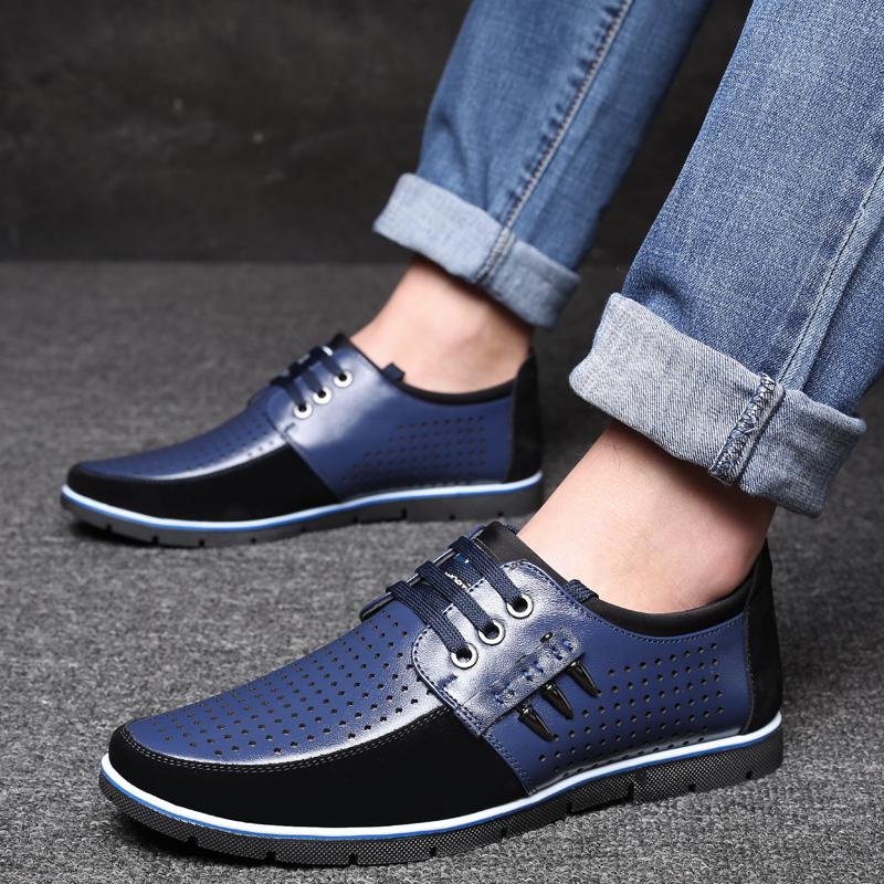 Vintage Fashion Men's Leather Shoes