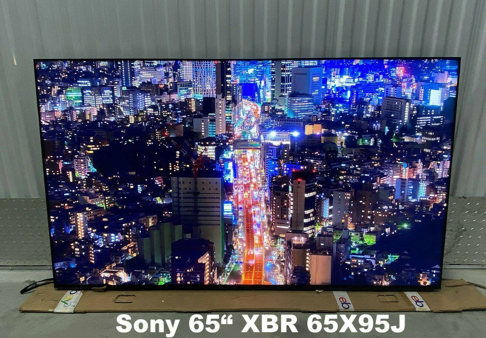 sony xr65x95j bravia xr x95j 4k hdr full array led free in-home warranty