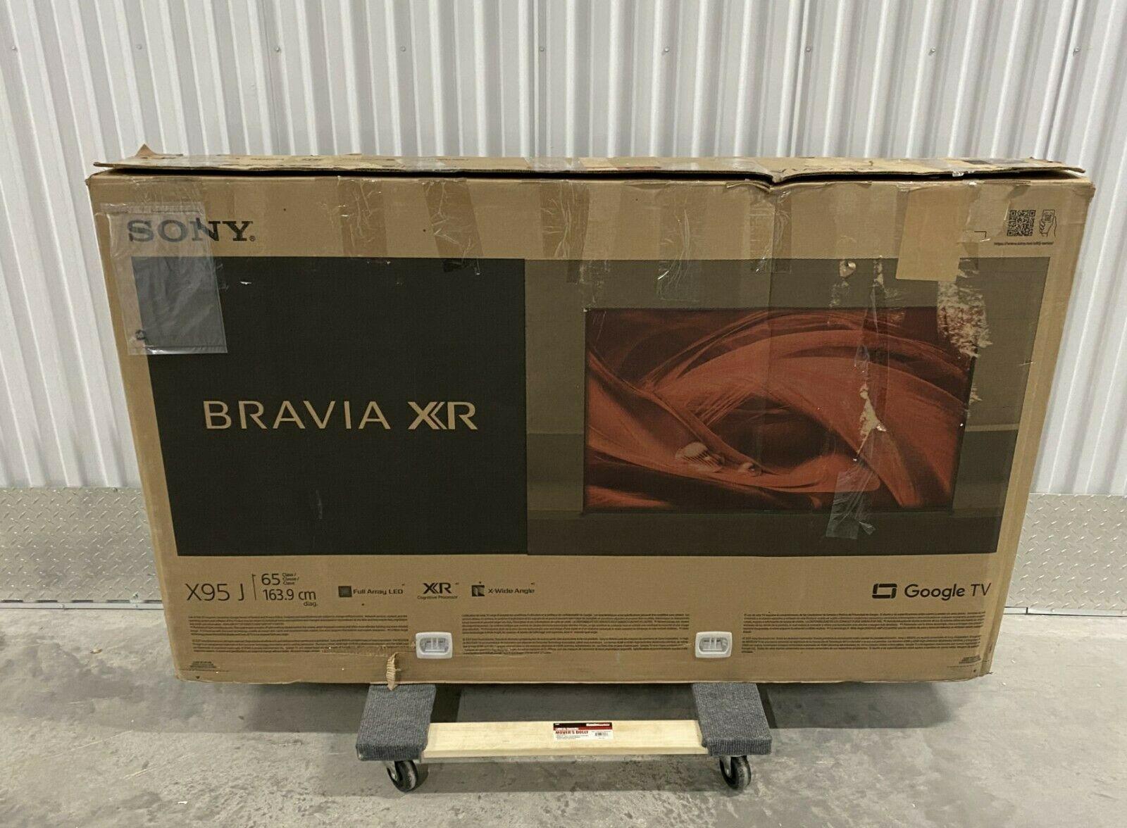 sony xr65x95j bravia xr x95j 4k hdr full array led free in-home warranty