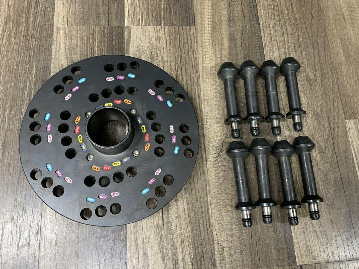 Vibration Solutions Wheel r CenTor Adaptor Plate #1 40mm shaft with studs