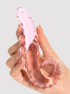 Lovehoney Tentacle Textured Sensual Glass Dildo, Pink
