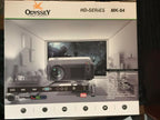 new odyssey high definition tv projector mk-94 hd &amp; rt-90 3d hd 72" 3d screen