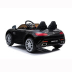 Clearance! Kids 12V RC Ride-On Car, Electric Ride On Toys for Boys, 3-6 Years Old Power Wheels Car, Ride On Truck Car w/ Remote Control, 3 Speeds, Spring Suspension, LED Light, Black, W5696