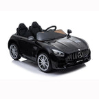 Clearance! Kids 12V RC Ride-On Car, Electric Ride On Toys for Boys, 3-6 Years Old Power Wheels Car, Ride On Truck Car w/ Remote Control, 3 Speeds, Spring Suspension, LED Light, Black, W5696