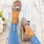 Shoes - 2021 New Fashion Women's Peep Toe Casual Shoes