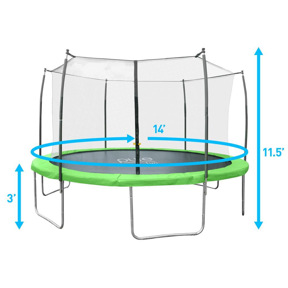 Dura-Bounce 14 ft. Trampoline and Enclosure Set