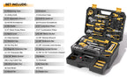 328 Piece Tool Kit for Home,Hand Repair Tool Set,Toolbox StoraCase with Drawer,General Household/Auto Tool Kit,Perfect for Homeowner, DIY, Handyman