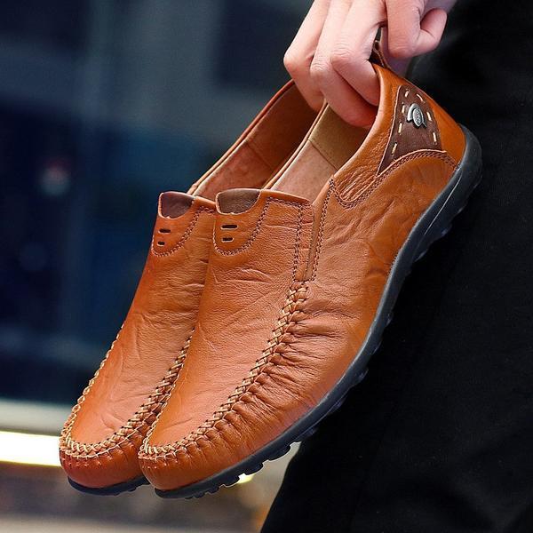 Men's Leather Casual Loafers