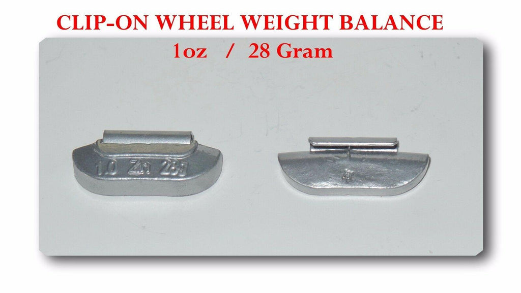 600 Pcs P Style Clip-on Wheel Weight  1oz 28 gram  P100 Led Free