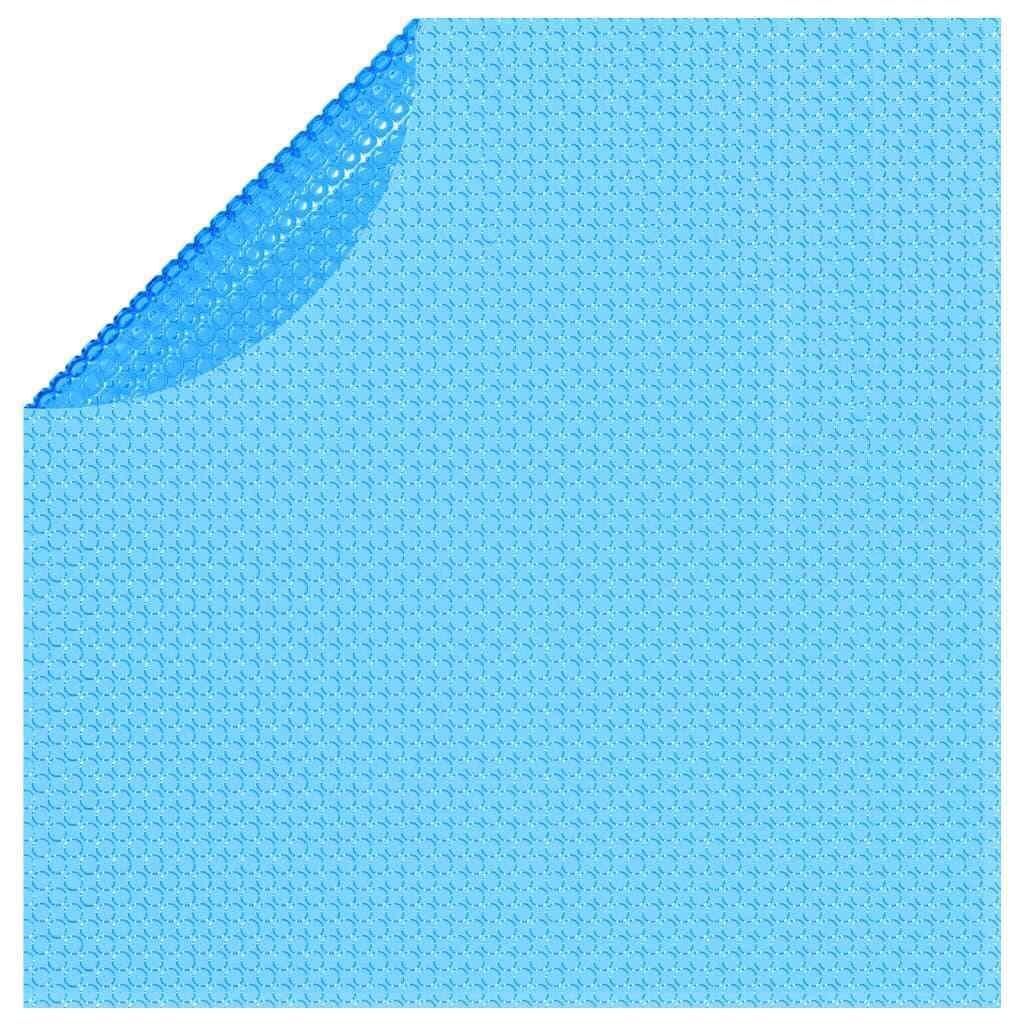 round pool cover 216 inch pe blue